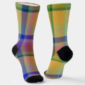  Decorative Plaid ソックス (傾斜あり)