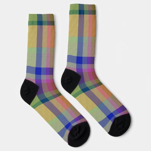  Decorative Plaid ソックス (右)