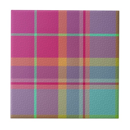  Decorative Plaid  タイル (正面)