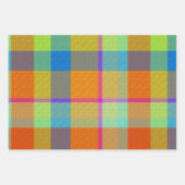  Decorative Plaid ラッピングペーパーシート (正面3)