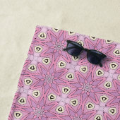 Decorative purple patterned  ビーチタオル (インサイチュ)