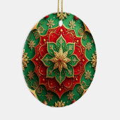 Decorative Red Green Holiday Ornament セラミックオーナメント (右)