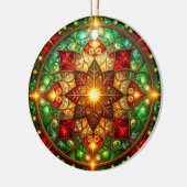 Decorative Red Green Holiday Ornament セラミックオーナメント (左)