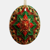 Decorative Red Green Holiday Ornament セラミックオーナメント (右)