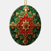 Decorative Red Green Holiday Ornament セラミックオーナメント (右)
