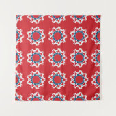Decorative seamless pattern. Abstract texture desi タペストリー (正面(横))