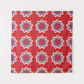 Decorative seamless pattern. Abstract texture desi タペストリー (正面)