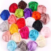 Decorative Single Face Sky Blue サテンリボン