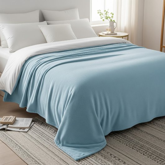 Decorative Solid Color Blanket フリースブランケット