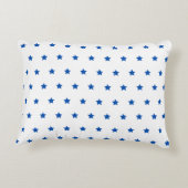 Decorative star cushion, blue sofa cushion アクセントクッション (裏面)