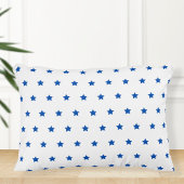 Decorative star cushion, blue sofa cushion アクセントクッション