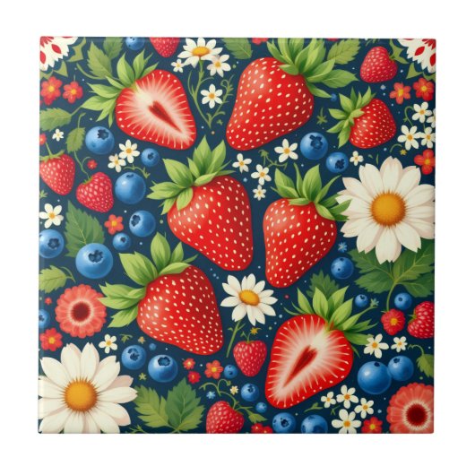 Decorative tile タイル (正面)