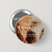 Decorative Typography Photo Sympathy 缶バッジ (正面&裏面)