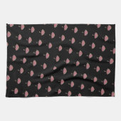 Decorative Umbrellas Black  キッチンタオル (横)