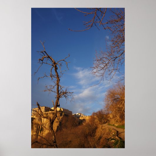 decorative wall art poster city view ポスター (正面)