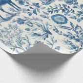 Decorative Wrap Paper Chinoiserie Forest Animals ラッピングペーパー (角)