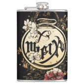 #decorativeflaskVinylWrappedFlask フラスク (正面)