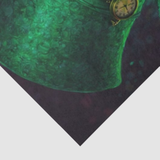 Decouapge Mystical Green Tea Host Fiery Cat  薄葉紙 (詳細)