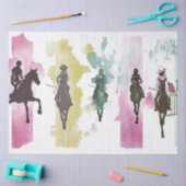 Decoupコラージュ紙抽象芸術要素 薄葉紙 (クラフト)