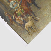 decoupageのための第17 C場面の美しい絵画 薄葉紙 (詳細)