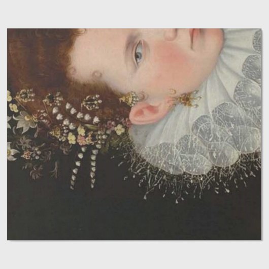 Decoupage女王ポスター ラッピングペーパー (フラット)