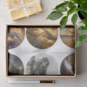 Decoupage 12 Devotional Faith Coaster Set 4" 薄葉紙 (ギフト)