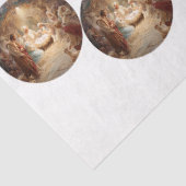 Decoupage 12" Nativity Scene Circles & 8 Coasters 薄葉紙 (詳細)