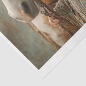 Decoupage 12x16 Canvas Ornate Horse Indian Woman  薄葉紙 (詳細)