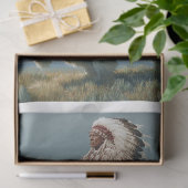 Decoupage 12x16 Native American Indian Designs  薄葉紙 (ギフト)