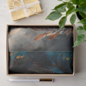 Decoupage 12x16 Stallion Horse Steampunk & Western 薄葉紙 (ギフト)