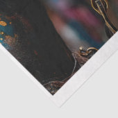 Decoupage 12x16 Stallion Horse Steampunk & Western 薄葉紙 (詳細)