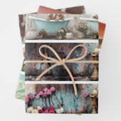 Decoupage 26x6" Farmhouse Designs for Handsaws ラッピングペーパーシート (インサイチュ)