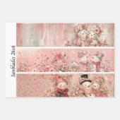 Decoupage 26x6" Winter Collection Handsaw Designs ラッピングペーパーシート (正面2)