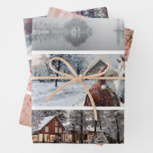 Decoupage 26x6" Winter Collection Handsaw Designs ラッピングペーパーシート (インサイチュ)