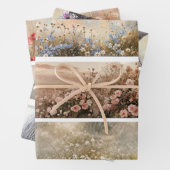 Decoupage 3 Designs Farm Girl & Pig Handsaws ラッピングペーパーシート (インサイチュ)