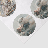Decoupage 3" Snow Globe Moulds Child Horse Winter  薄葉紙 (詳細)