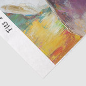 Decoupage Abstract Cowgirl 16x20 Canvas  薄葉紙 (詳細)