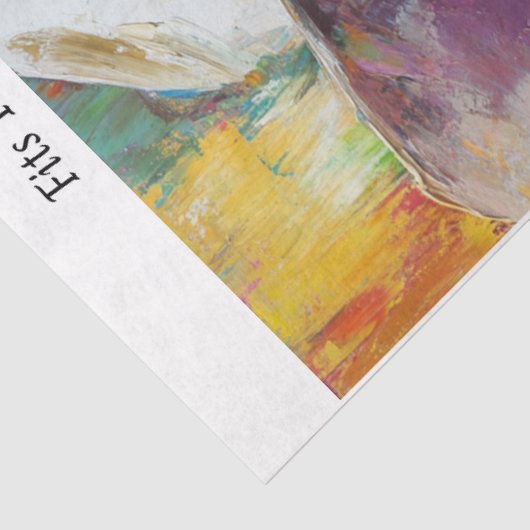 Decoupage Abstract Cowgirl 16x20 Canvas 薄葉紙 (詳細)