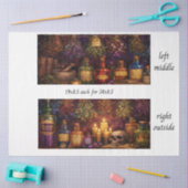 Decoupage Apothecary Sign  薄葉紙 (クラフト)