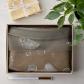 Decoupage Black Bear Tub Bubbles Rubber Duck  薄葉紙 (ギフト)