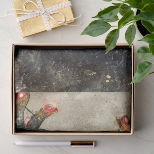 Decoupage Black Lab Christmas Lights Antlers  薄葉紙 (ギフト)