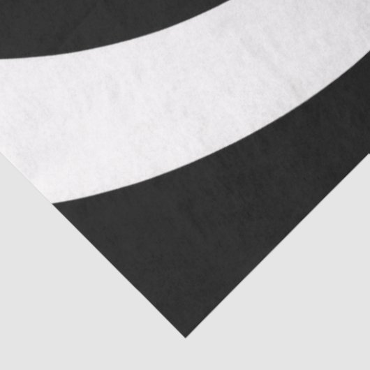 Decoupage Black White Spiral Design  薄葉紙 (詳細)