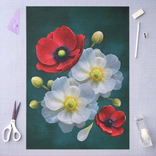 Decoupage Bloom  薄葉紙 (クラフト)