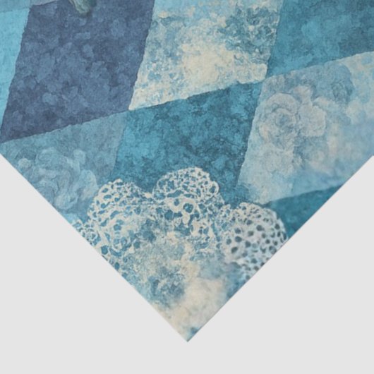 Decoupage Blue Dodo Timekeeper Tea Character 薄葉紙 (詳細)