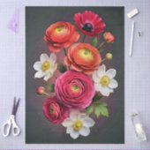 Decoupage Botanical Bloom 薄葉紙 (クラフト)