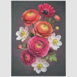 Decoupage Botanical Bloom 薄葉紙