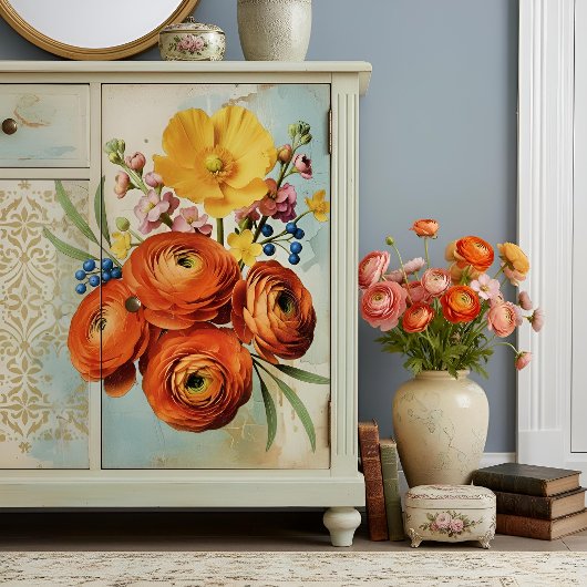 Decoupage Botanical Bloom 薄葉紙