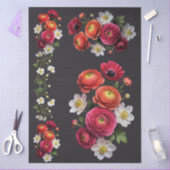 Decoupage Botanical Bloom 薄葉紙 (クラフト)