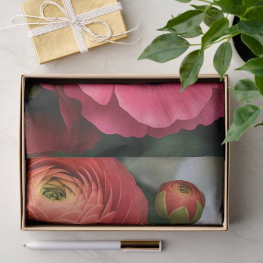 Decoupage Botanical Bloom 薄葉紙 (ギフト)