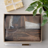 Decoupage Bunny Jazz Club Fur Feather Frunk  薄葉紙 (ギフト)